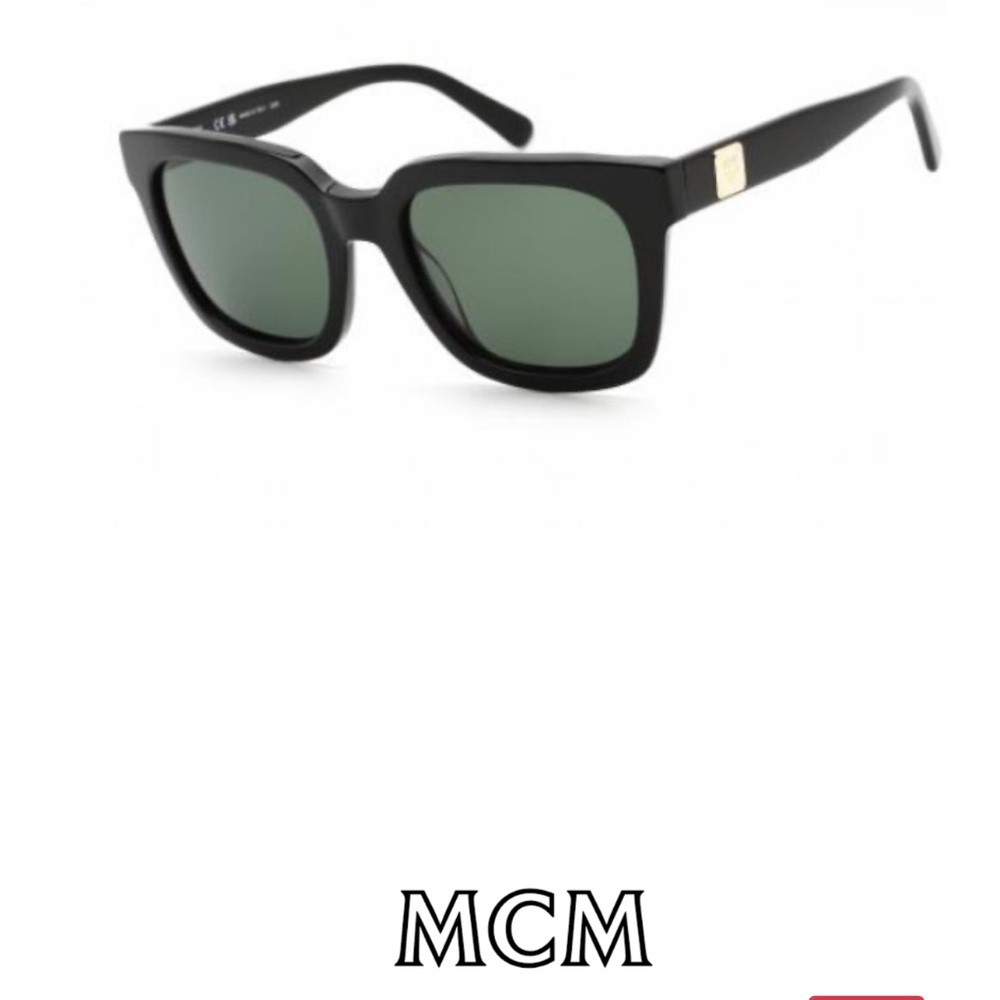 MCM Tortoiseshell Cat Eye Sunglasses with Dark Lenses & Hard Case - Picture 16 of 16